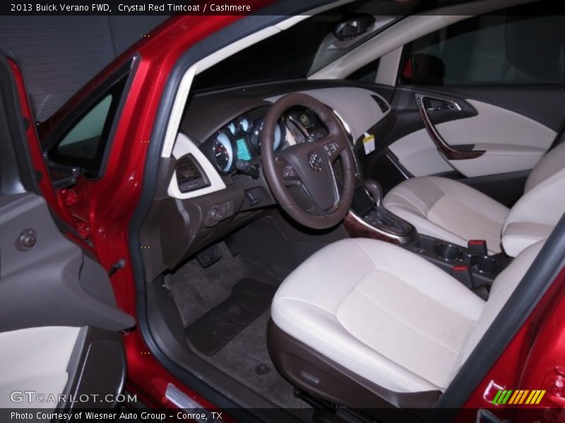 Crystal Red Tintcoat / Cashmere 2013 Buick Verano FWD