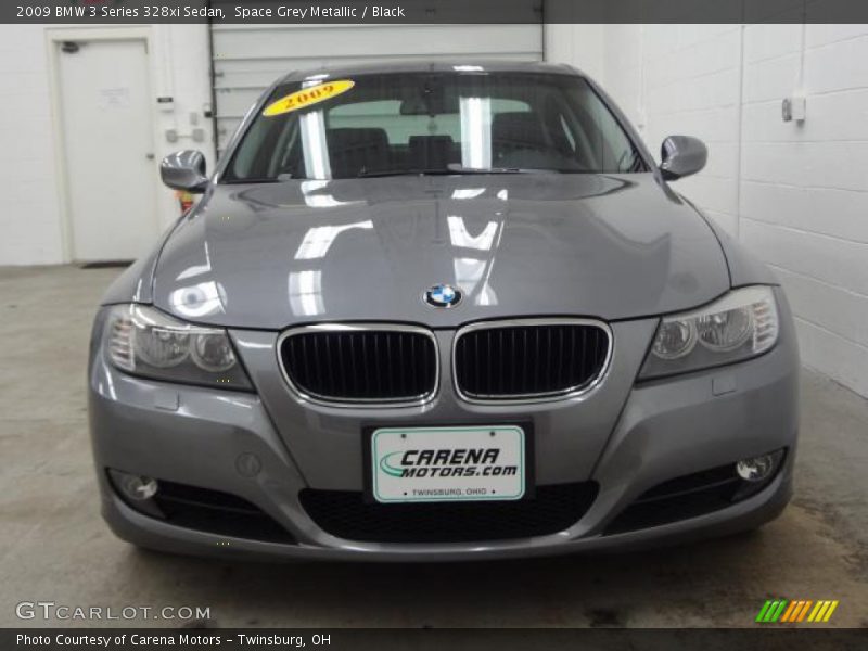 Space Grey Metallic / Black 2009 BMW 3 Series 328xi Sedan