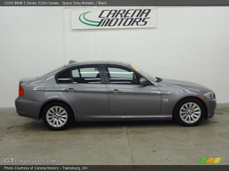 Space Grey Metallic / Black 2009 BMW 3 Series 328xi Sedan