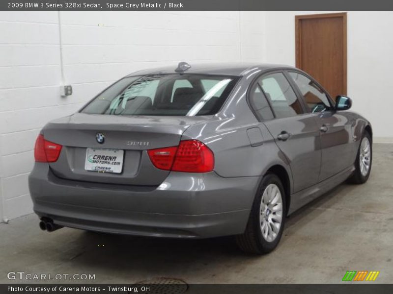 Space Grey Metallic / Black 2009 BMW 3 Series 328xi Sedan