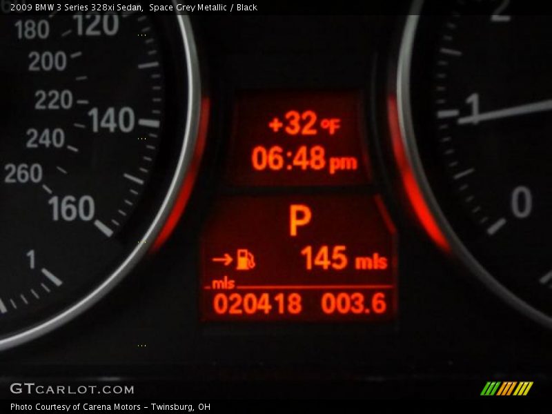 Space Grey Metallic / Black 2009 BMW 3 Series 328xi Sedan
