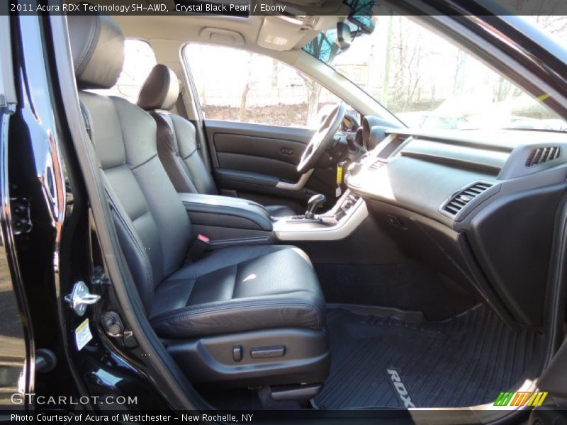 Crystal Black Pearl / Ebony 2011 Acura RDX Technology SH-AWD