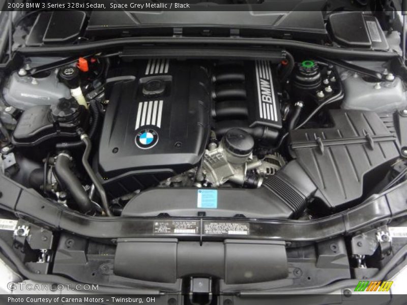 Space Grey Metallic / Black 2009 BMW 3 Series 328xi Sedan