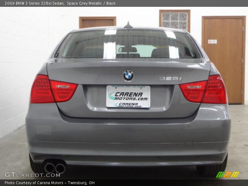 Space Grey Metallic / Black 2009 BMW 3 Series 328xi Sedan