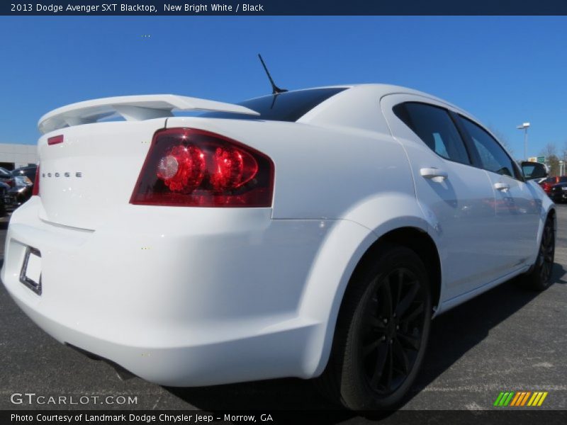 New Bright White / Black 2013 Dodge Avenger SXT Blacktop