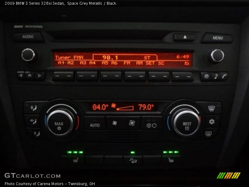 Space Grey Metallic / Black 2009 BMW 3 Series 328xi Sedan