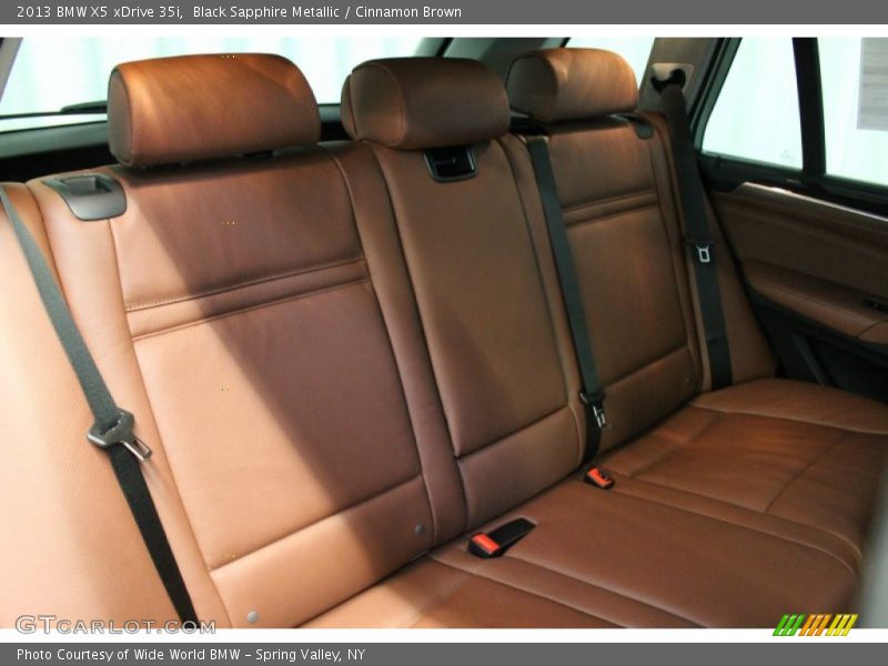 Rear Seat of 2013 X5 xDrive 35i