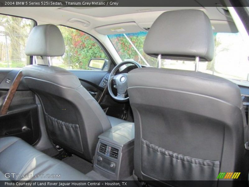 Titanium Grey Metallic / Grey 2004 BMW 5 Series 525i Sedan
