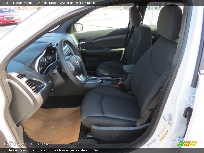 New Bright White / Black 2013 Dodge Avenger SXT Blacktop