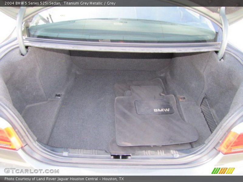 Titanium Grey Metallic / Grey 2004 BMW 5 Series 525i Sedan