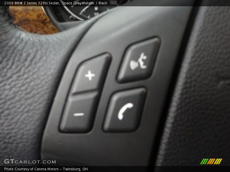 Space Grey Metallic / Black 2009 BMW 3 Series 328xi Sedan