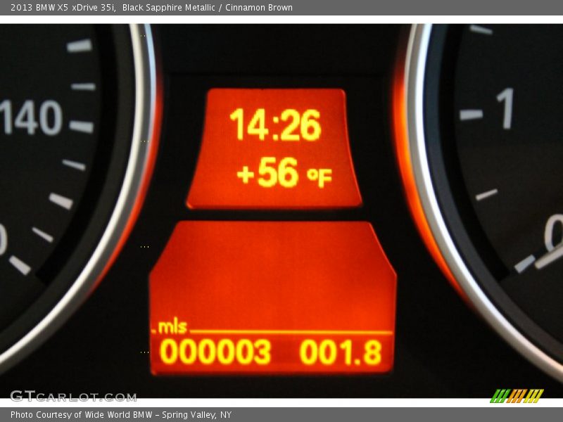 Black Sapphire Metallic / Cinnamon Brown 2013 BMW X5 xDrive 35i