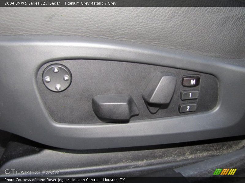 Titanium Grey Metallic / Grey 2004 BMW 5 Series 525i Sedan