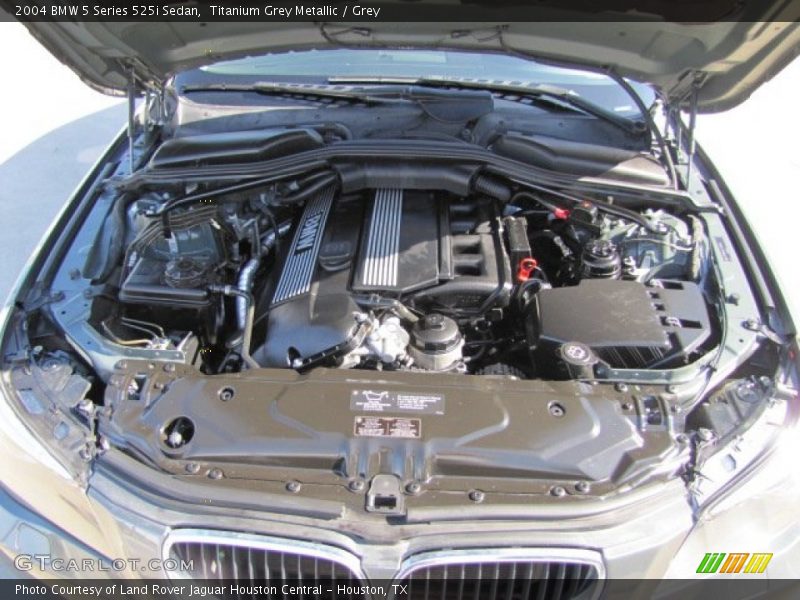 Titanium Grey Metallic / Grey 2004 BMW 5 Series 525i Sedan