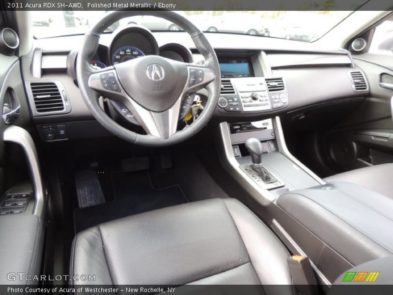Ebony Interior - 2011 RDX SH-AWD 