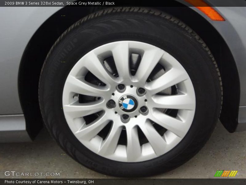 Space Grey Metallic / Black 2009 BMW 3 Series 328xi Sedan