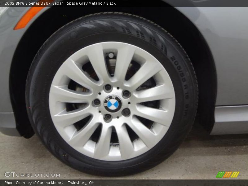 Space Grey Metallic / Black 2009 BMW 3 Series 328xi Sedan