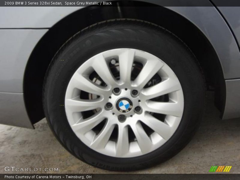 Space Grey Metallic / Black 2009 BMW 3 Series 328xi Sedan