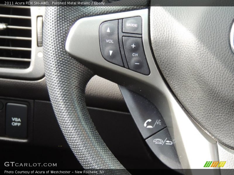 Controls of 2011 RDX SH-AWD
