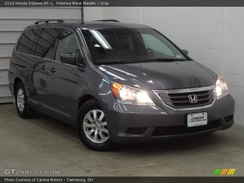 Polished Metal Metallic / Gray 2010 Honda Odyssey EX-L