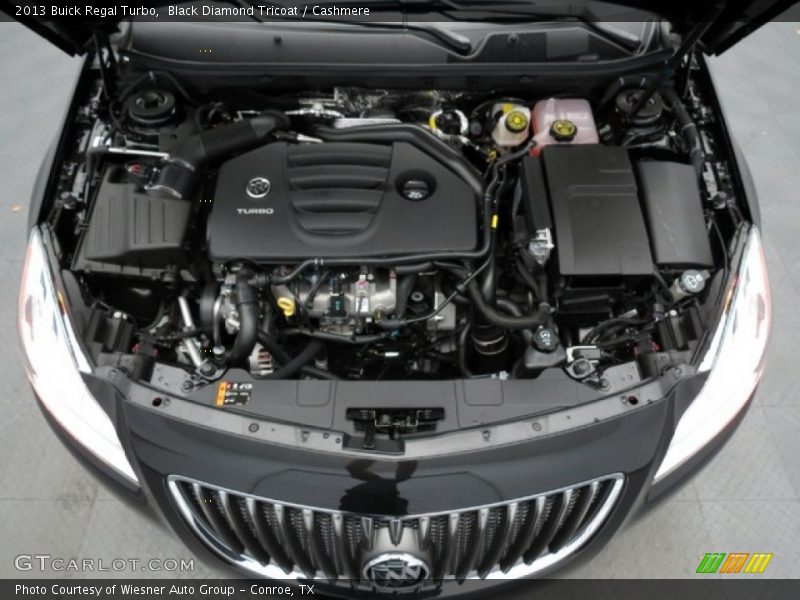 Black Diamond Tricoat / Cashmere 2013 Buick Regal Turbo