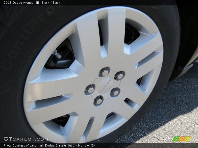 Black / Black 2013 Dodge Avenger SE