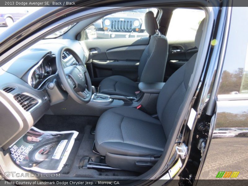 Black / Black 2013 Dodge Avenger SE