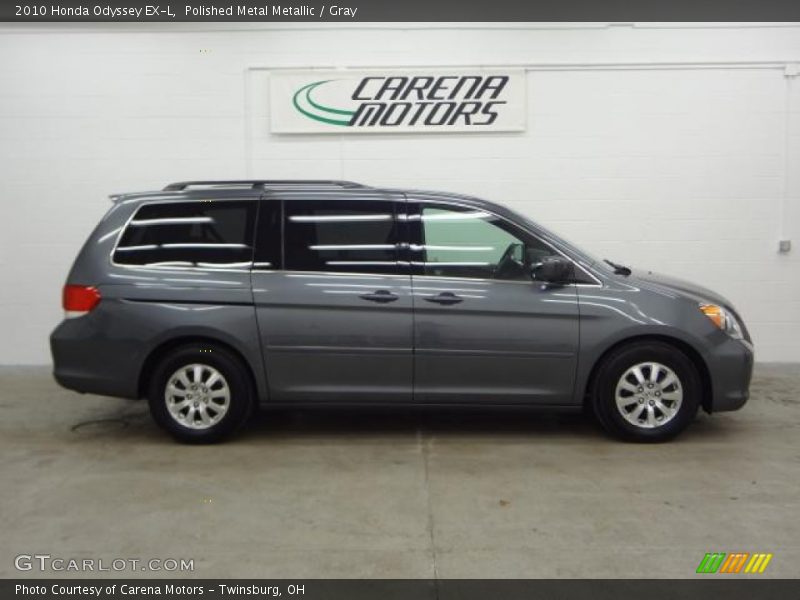 Polished Metal Metallic / Gray 2010 Honda Odyssey EX-L