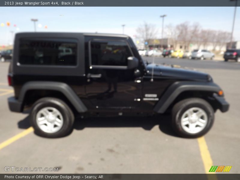 Black / Black 2013 Jeep Wrangler Sport 4x4