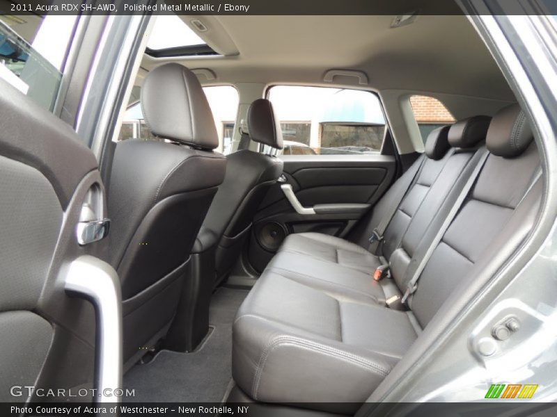 Rear Seat of 2011 RDX SH-AWD