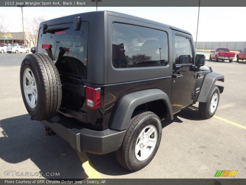 Black / Black 2013 Jeep Wrangler Sport 4x4