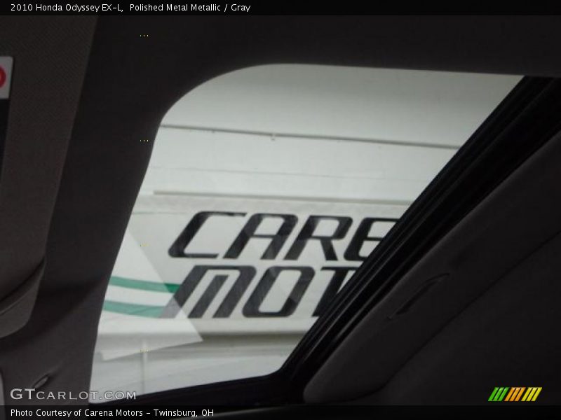 Polished Metal Metallic / Gray 2010 Honda Odyssey EX-L