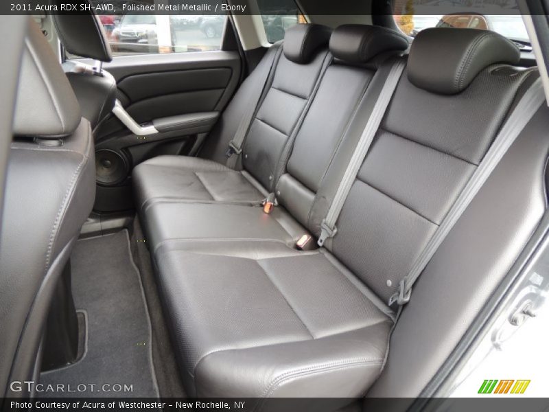 Rear Seat of 2011 RDX SH-AWD