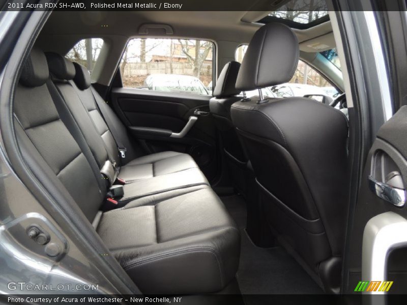 Rear Seat of 2011 RDX SH-AWD
