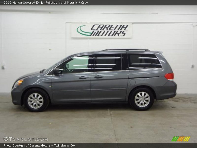 Polished Metal Metallic / Gray 2010 Honda Odyssey EX-L