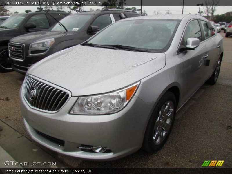 Quicksilver Metallic / Titanium 2013 Buick LaCrosse FWD