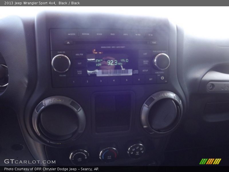 Black / Black 2013 Jeep Wrangler Sport 4x4