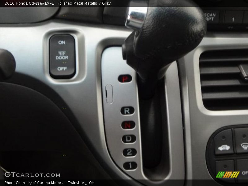 Polished Metal Metallic / Gray 2010 Honda Odyssey EX-L