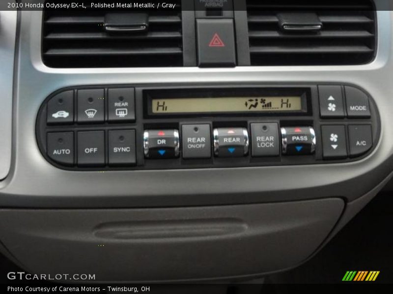 Polished Metal Metallic / Gray 2010 Honda Odyssey EX-L