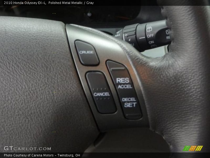 Polished Metal Metallic / Gray 2010 Honda Odyssey EX-L