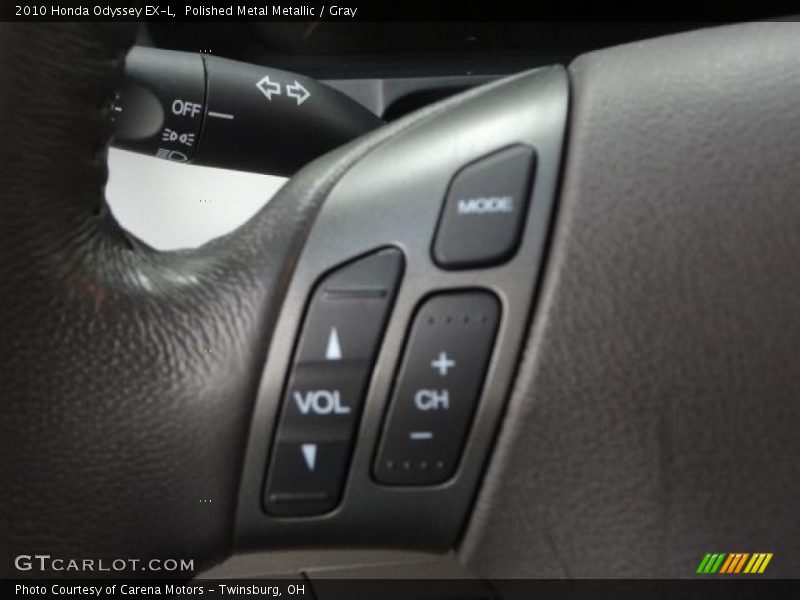 Polished Metal Metallic / Gray 2010 Honda Odyssey EX-L