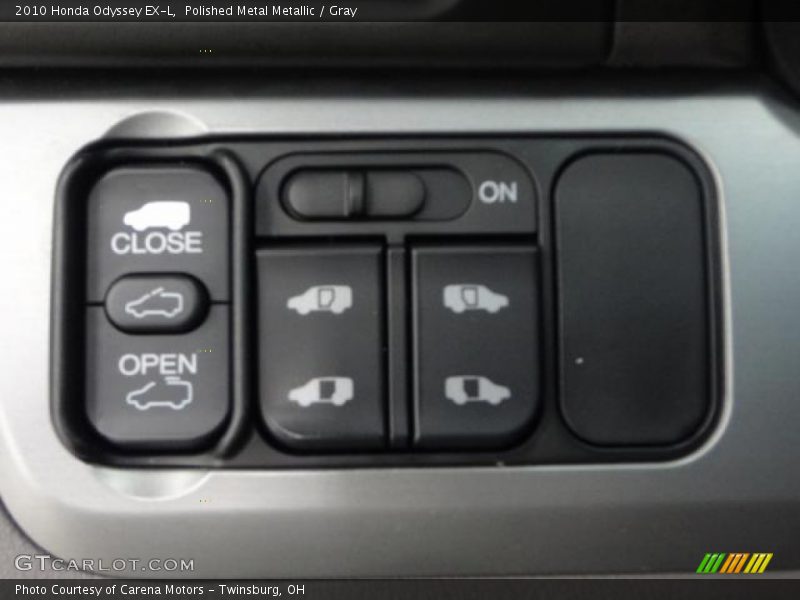 Polished Metal Metallic / Gray 2010 Honda Odyssey EX-L