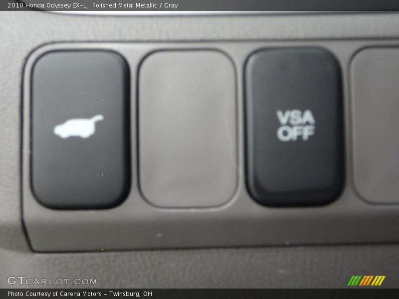 Polished Metal Metallic / Gray 2010 Honda Odyssey EX-L