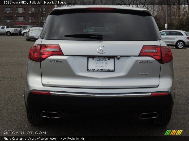 Palladium Metallic / Taupe 2011 Acura MDX
