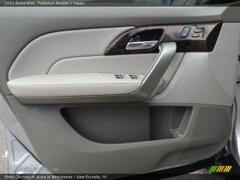 Palladium Metallic / Taupe 2011 Acura MDX