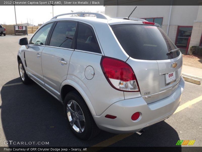 Silver Ice Metallic / Black 2012 Chevrolet Captiva Sport LTZ AWD