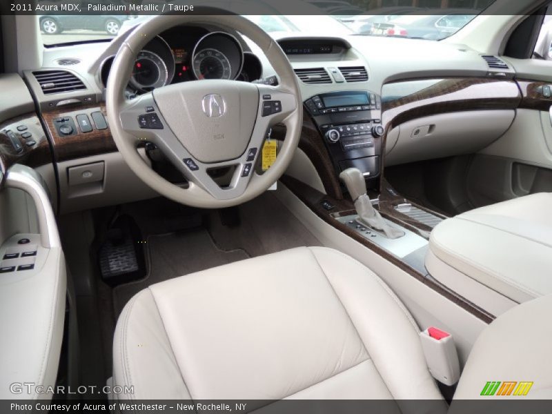 Palladium Metallic / Taupe 2011 Acura MDX