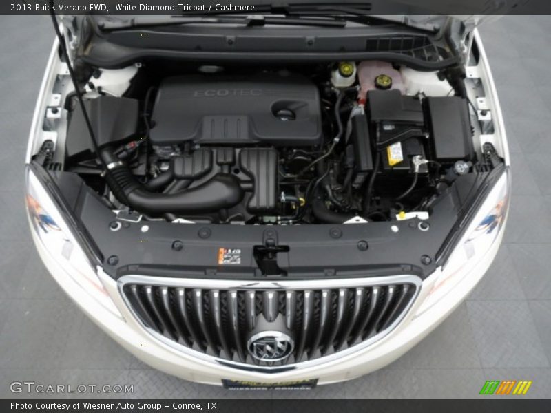 White Diamond Tricoat / Cashmere 2013 Buick Verano FWD