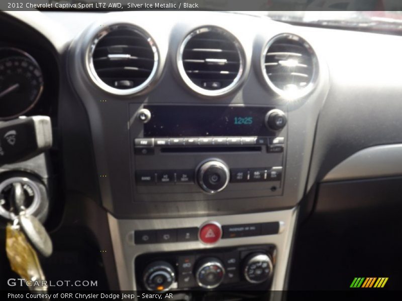 Silver Ice Metallic / Black 2012 Chevrolet Captiva Sport LTZ AWD
