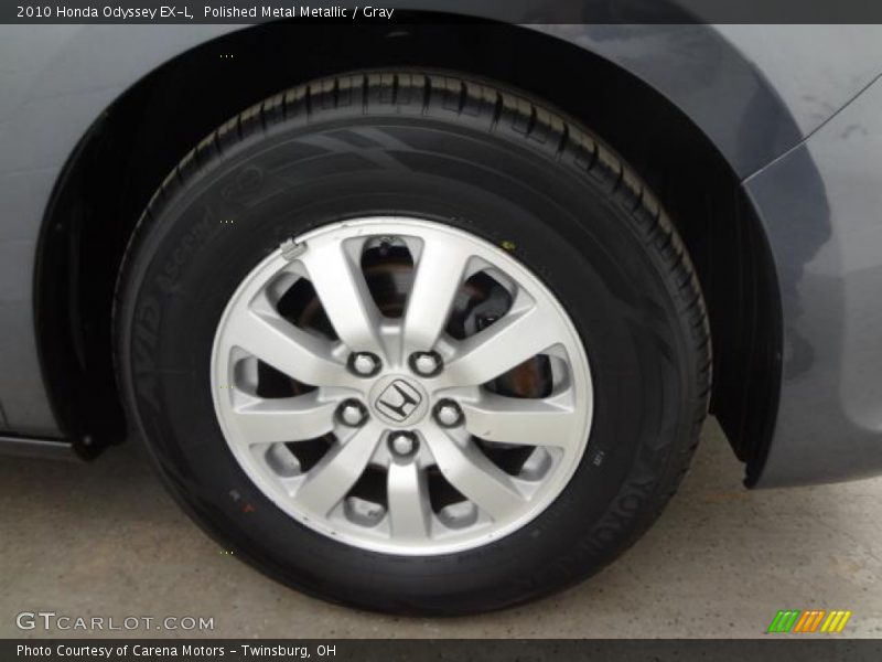 Polished Metal Metallic / Gray 2010 Honda Odyssey EX-L